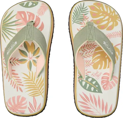 Produktbild von COOL SHOE EVE FLOWER Flip Flops Frauen Badelatschen Zehentrenner Schuhe Surfer - EU-SIZE: 41/42