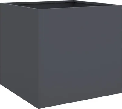 Produktbild von Pflanzkübel Anthrazit 42x40x39 cm Stahl