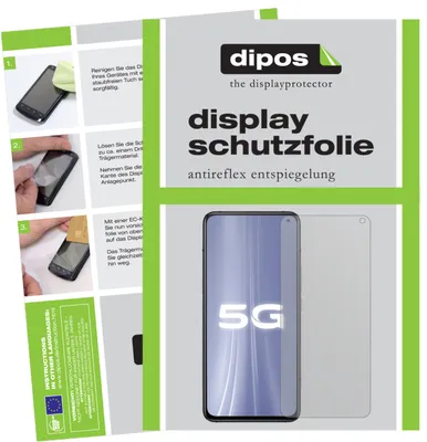 Produktbild von 4x Schutzfolie für Vivo iQOO 3 matt Displayschutzfolie Folie Display Schutz dipos