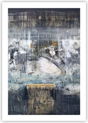 Produktbild von Poster - Poster ohne Rahmen - Abstraktion modern - 50x70 cm - Wand Bild - Wanddeko - Wandbilder - Kunstposter - Wandposter - Bilder - Kunstdruck - Wanddekoration - Wandbild - P2XPA50x70-3474
