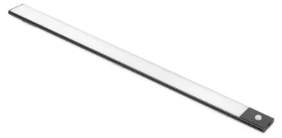 Productafbeelding van Emuca USB-oplaadbare LED-wandlamp Kaus, zwart, met bewegingssensor