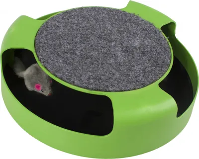 Obrázek produktu pro Cat0526 Kočka Hračka Myš Kolečko Škrabadlo Myš 25Cm