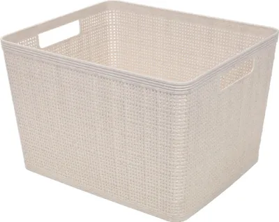 Obrázek produktu pro Plastový úložný koš, 35 x 29,5 x 22 cm