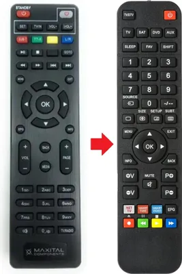 Produktbild von Fernbedienung passend für NORDMENDE SCART02ND-H