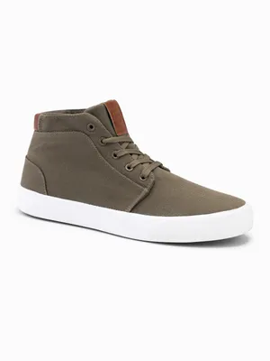 Obrázok produktu pre Ombre Clothing Pánske členkové topánky Touré tmavo olivová 40