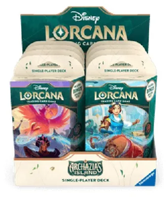 Zdjęcie produktu dla Lorcana Archazias Island: Starter Deck Display
