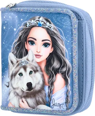 Produktbild von Depesche Kinder Portemonnaie TOPModel WOLF 62-Blau