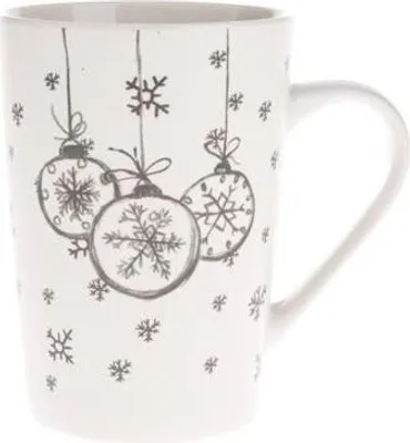Obrázek produktu pro Hrnek porcelánový vánoční ozdoby 435 ml