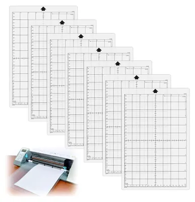 Produktbild von 7 Stück Schneidematte für Silhouette Cameo 4/3/2/1 Explore, 8x12 Zoll Ersatz-Schneidematte