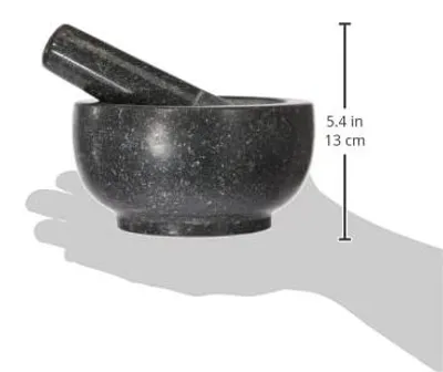 Productafbeelding van JADE TEMPEL 17036: Set met stenen mortel en stamper, een effectieve en eenvoudige mortel