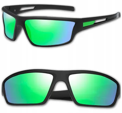 Produktbild von EdiBazzar Herren Sport Sonnenbrille verspiegelt UV400 polarisiert