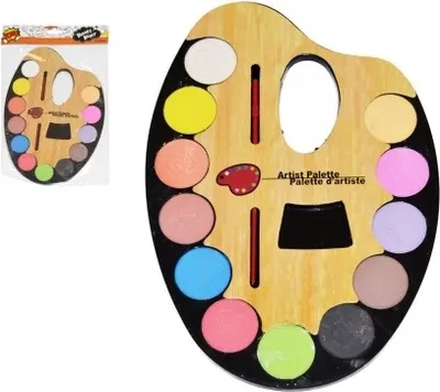 Produktbild von Wasserfarben-Palette – 12 Farben