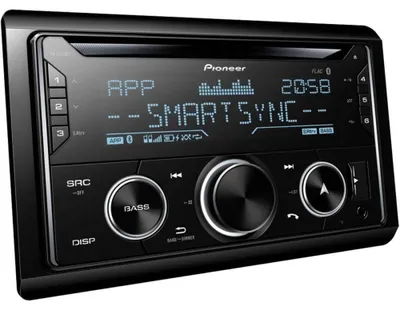 Productafbeelding van Pioneer FH-S720BT, zwart, 2 DIN, 200 W, 4 kanalen, 50 W per kanaal, CD, CD-R, CD-RW