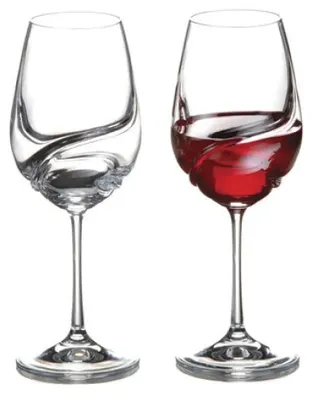 Zdjęcie produktu dla Kieliszek do czerwonego wina 350ml 2 szt. Turbulence Bohemia