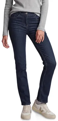Obrázek produktu pro Džíny Cecil Damen s vysokým pasem a rovnými nohavicemi, střih slim fit