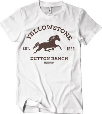 Produktbild von Dutton Ranch - Montana T-Shirt - X-Large - White