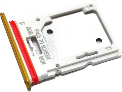 Produktbild von Simkartenhalter passend für Xiaomi Poco X4 Pro 5G (2201116PG), Nano-SIM + micro-SD, Originalersatz, Poco Gelb