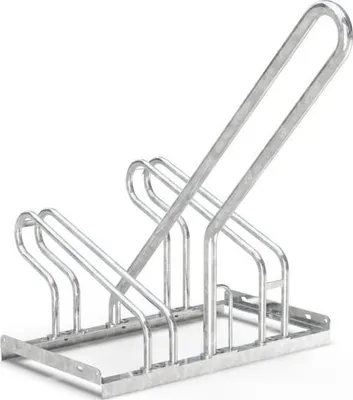 Produktbild von Dreifke® Anlehnparker 2302 einseitig | Fahrradständer für 2 Fahrräder | erwei...