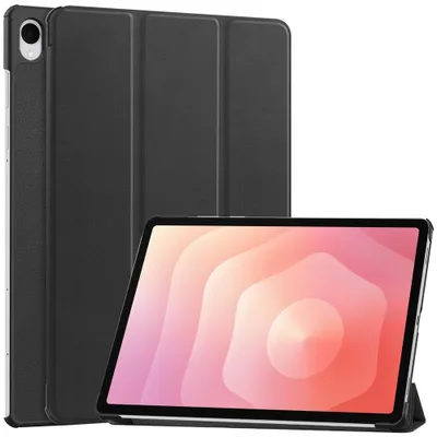 Produktbild von Samsung Galaxy Tab S12 Plus Hülle - Coverup Tri-Fold Ständer Klapphülle mit Schlaf/Wach-Funktion - Schwarz