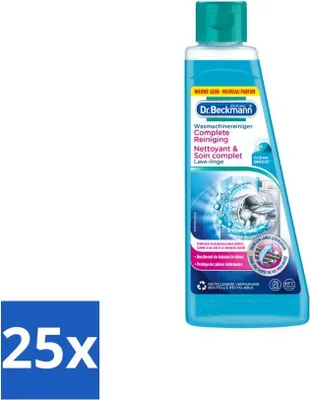 Obrázek produktu pro Dr. Beckmann Čistič praček Ocean Breeze 250 ml – výhodné balení – 25 kusů