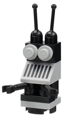 Immagine prodotto di LEGO Minifigura, Serie Classic Space, Droid - Base circolare, azzurra chiara (sp133)