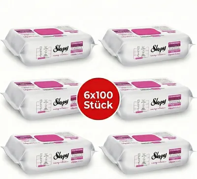 Obrázek produktu pro Sleepy Easy Clean Oberflächenreinigungstücher Lilium 6x100