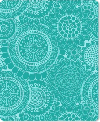 Produktbild von MuchoWow® Mauspad Mousepad Muster - Sonnenblumen - Mandala 19x23 cm - Mousepads - Maus Mat - Pad - Mausunterlage - Mauspads - Spielen