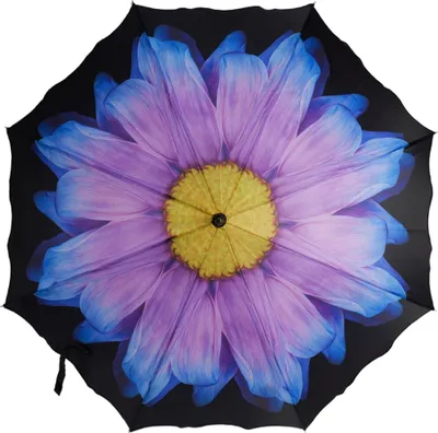 Produktbild von Elegante Stockschirme mit Blumenmuster – Stabil, Windfest und Stilvoll Motiv 5