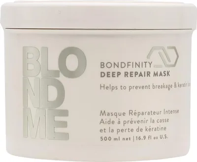 Zdjęcie produktu dla Schwarzkopf Professional BlondMe Bondfinity Deep Repair Mask maska głęboko regenerująca do włosów blond 500 ml