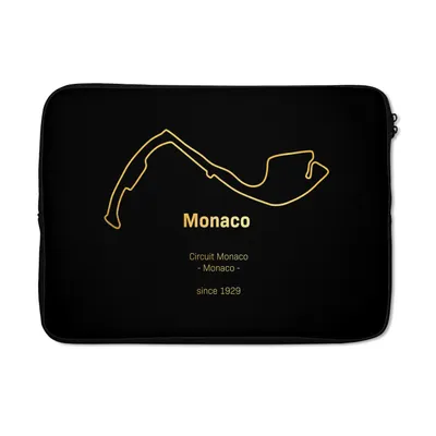 Produktbild von MuchoWow® Laptop Hülle 14 ZollF1 - Rennstrecke - Monaco Laptoptasche - Laptoptasche - Stoßsicher - Schutzhaube