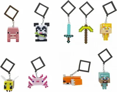 Produktbild von Schlsselanhnger Minecraft - Backpack Buddies (Zufallsauswahl)