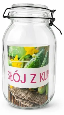 Produktbild von Glasbehälter, Einmachglas mit hermetischer Dichtung und Bügelverschluss 3 l
