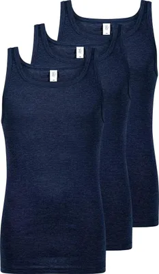 Produktbild von ESGE 3er Pack - Feinripp Jeans Unterhemd / Tanktop Ohne störende Seitennähte, Pflegeleicht, formbeständig und strapazierfähig, Nach traditioneller Meisterverarbeitung für höchste Qualitätsansprüche