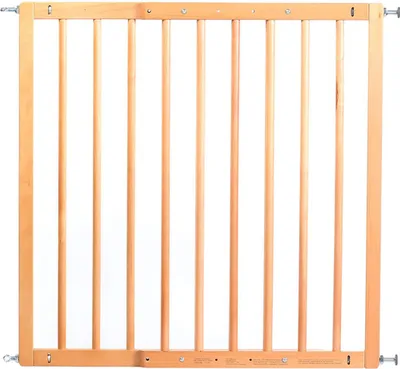 Zdjęcie produktu dla reer Basic bramka przykręcana, bramka do drzwi, bramka na schody, bramka ochronna, drewno, 65,5 - 106 cm, 46977