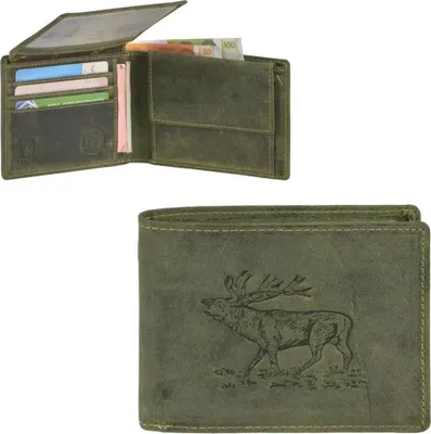 Immagine prodotto di Greenburry Portafoglio vintage in pelle 12 cm