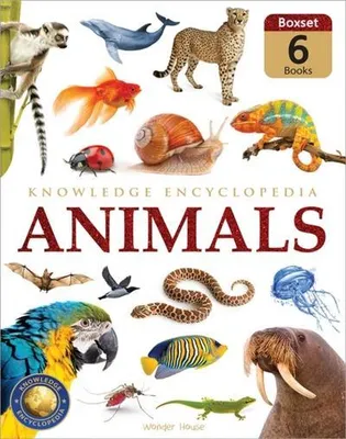 Zdjęcie produktu dla Animals - Collection of 6 Books : Knowledge Encyclopedia For Children (Box Set)