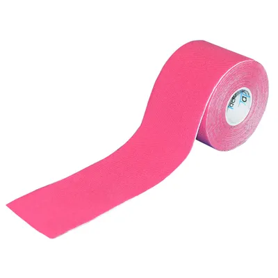 Produktbild von Tapefactory24 Getting Started Kinesiologie Tape 5cm x 5m pink, Tapes Taping Klebeband Tapeverband Bandage wasserfest