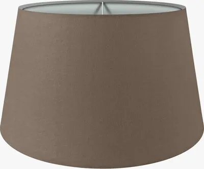 Produktbild von Wogati® Premium Lampenschirm E14/E27 Baumwolle | Braun / Größe: XL