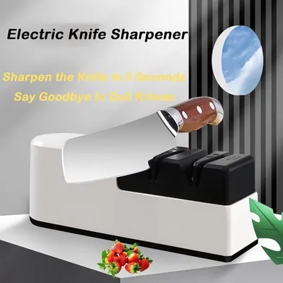 Elektrischer Messerschleifer für Küchenmesser, USB-aufladbar, professionelle Schleiffunktion