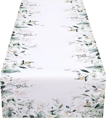 Produktbild von Tischläufer Deckchen 40x140 Blumen Floral Frühling