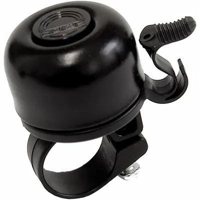 Produktbild von Reich Easy Fahrradklingel 36 mm Fahrradglocke Klingel Handklingel Glocke Mini-Glocke, Farbe:schwarz