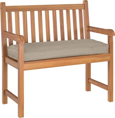 Obrázok produktu pre vidaXL Vankúš z oxfordskej tkaniny, farba taupe, rozmer 100 x 40 x 8 cm