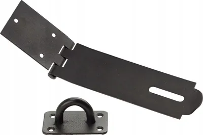 Produktbild von FEINZ | Einbauschloss für Türen - 250x50mm - Schwarz - Universell einsetzbar - Hohe Sicherheit