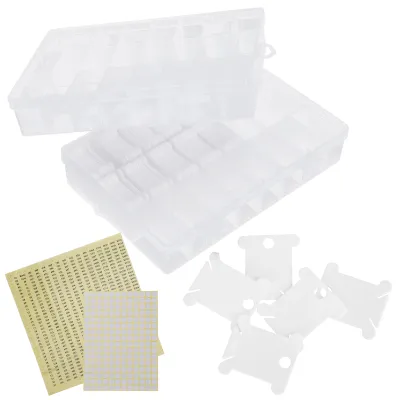 Produktbild von Nähgarnspulen,Stickgarnkarte,Stickgarnspulen,Stickgarnstich-Organisator,Nähgarnaufwickelplatte,Stickereibedarf
