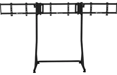 Produktbild von Thermaltake GSC-MSP-MDSLBB-01, 60 kg, 68,6 cm (27"), 139,7 cm (55"), 400 x 200 mm, Höhenverstellung, Schwarz