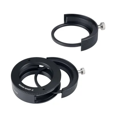 Image de Svbony SV226 Porte-filtre pour télescope M54-M48, avec deux porte-filtres de 2 pouces, accessoire d'astronomie CNC opaque, pour la photographie du ciel profond