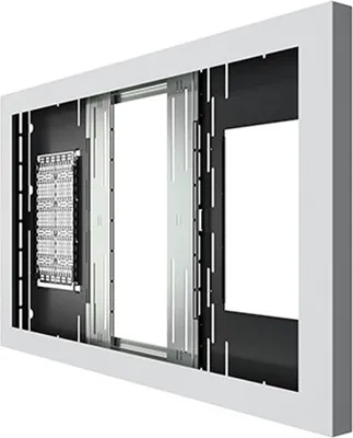 Produktbild von Chief Impact On-Wall Kiosk, 56,7 kg, 139,7 cm (55"), 200 x 200 mm, 400 x 400 mm