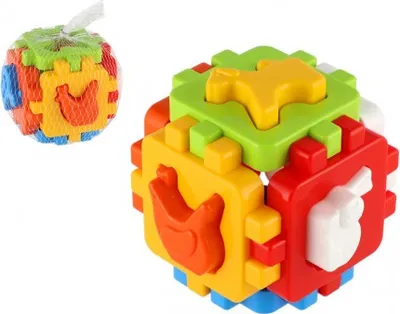 Obrázok produktu pre Plastová skladačka 10x10cm 12m+