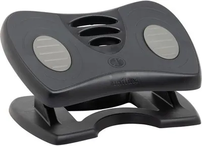 Obrázek produktu pro Ergonomická opěrka nohou s nastavitelnou výškou, protiskluzová, šedá