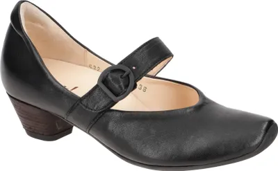 Produktbild von Think AIDA Damenschuhe - Riemchen Pumps schwarz Elegant NEU